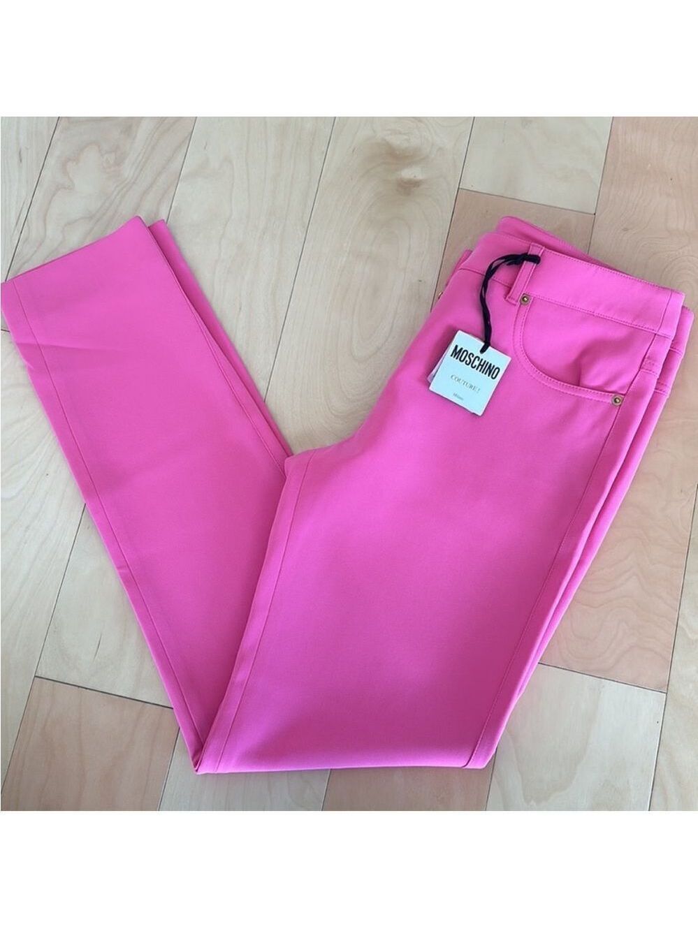 Moschino Couture Barbie Pink Pants